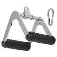 Zhuitw Parallel Handle Lat Pull Down Double V Handle Cable Attachment V