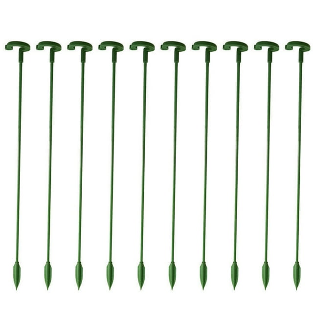 Zhuitw Plant Support Stake Fibre Glass Single Stem Plant Support Stake