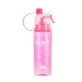 Zhuitw Portable Cold Spray Drinking Water Bottle Plastic Spray Cool