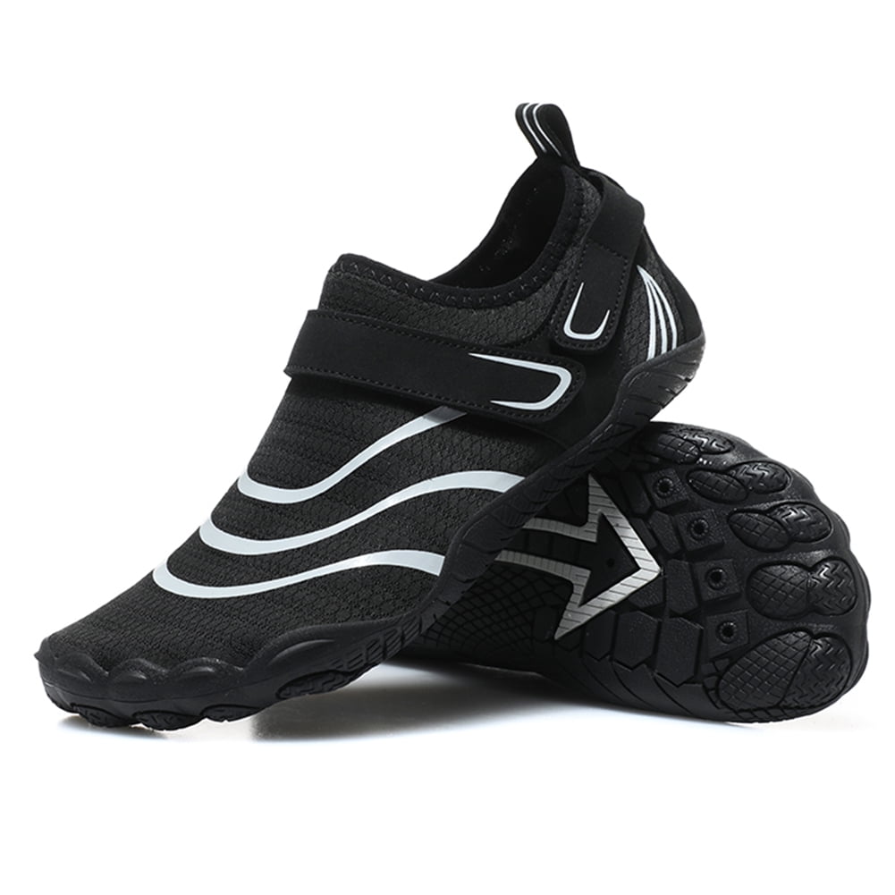 Zhuitw Rubber Wading Sneakers Soft Unisex Wading Shoes for Beach Wading