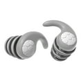 Zhuitw Silicone Sleeping Earplugs Canceling Noise 3 Layers Swimming Ear
