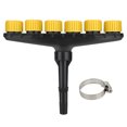 Zhuitw Sprinkler Sprayer MultiHole Sprinkler Head Safe to Seedlings (6