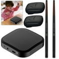 Zhuitw Virtual Air Drum Set Portable Air Drum with Drumsticks