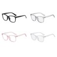thumbnail image 1 of Zhuke Blue Light Glasses Men Women Transparent Blue Light Blocking Computer Glasses Anti Eyestrain Lightweight Clear Frame, 1 of 7