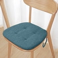 thumbnail image 1 of Zhuke Non Slip Chair Cushion With Ties Soft Padded Seat Cushion For Dining Room Kitchen Office 15 x 14 x 1.6 Inches, 1 of 4