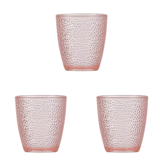 Zhuke Unbreakable Acrylic Glass Set - 8oz Transparent Cups for Hot/Cold Drinks - Stackable Fall-Proof Tumblers for Kitchen, Bar & Outdoor Use