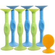 ZhuoChiMall Sucker Darts Throwing Game Set, Silicone Suction Cup Toys, Safe Indoor Outdoor Play Game for Kids and Family