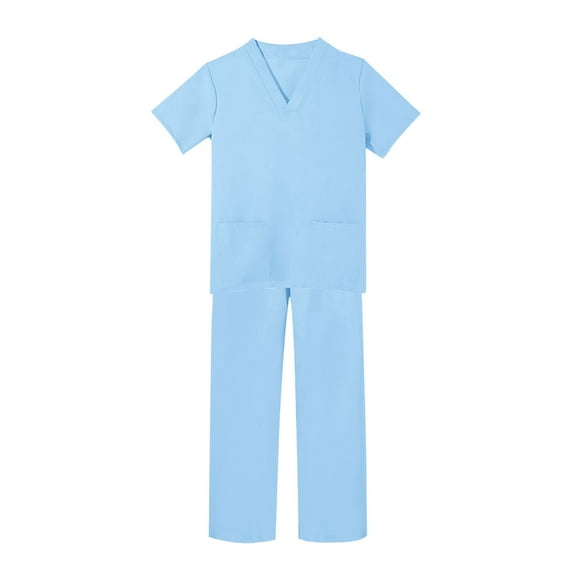 ZhuoLiL Clothes Sets for Girls 10 And 12 Children's Clothing For The First 100 Days Of School With Dress Up In White Coat Nurse's Uniform Little Gown Set (3Years-15Years)