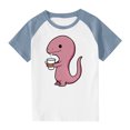 thumbnail image 1 of ZhuoLiL Girls Clothes Size 9/10 Toddler Girls' Graphic Print Tee - Short Sleeve Round Neck, 1 of 8