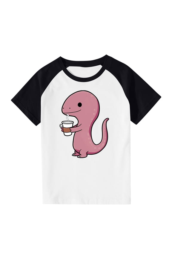 Toddler Girls Clothes Size 4T Toddler Girls' Graphic Print Tee - Short Sleeve Round Neck