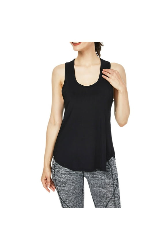 Women's 2024 Summer Outdoor Sports Tops Loose Racer Tops Fitness Wear Yoga Sportswear