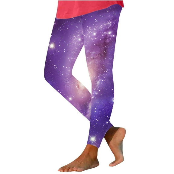 ZhuoLiL Womens Leggings Clothes $5.00 Women's Fashion Printed Leggings With Yoga Sport Elastic Pants