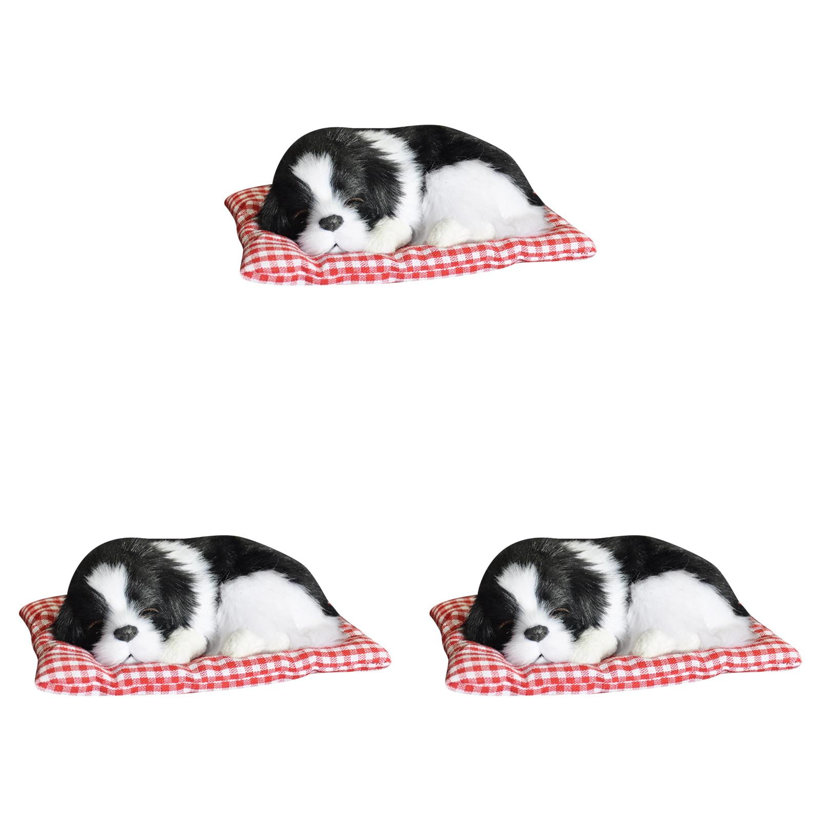 Zhuoting Funny Toys Dog Sleeping In The Mattress Doll Toy Mini Dog