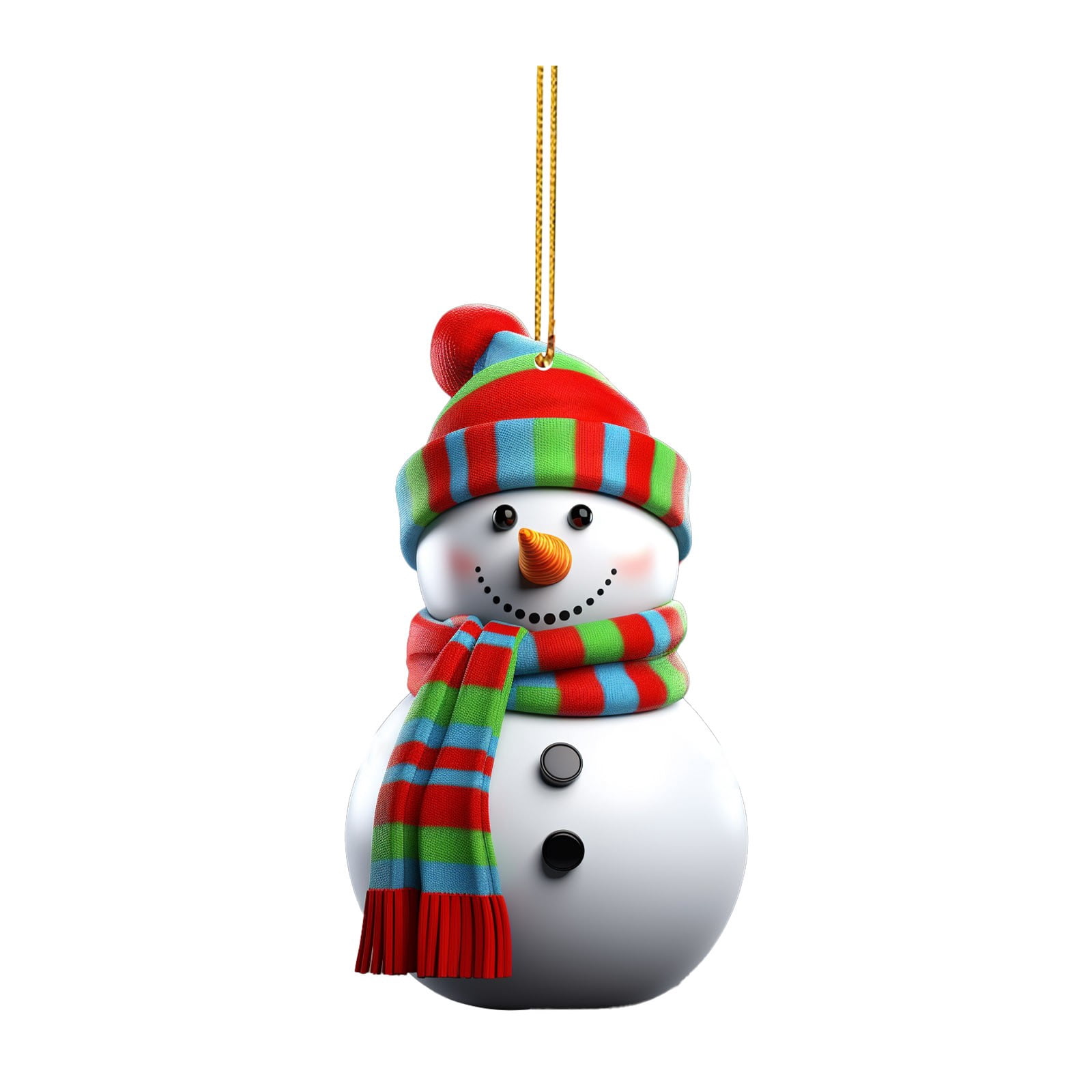 Zhuoting Large Hanging Christmas Decorations Lighted Hanging Christmas