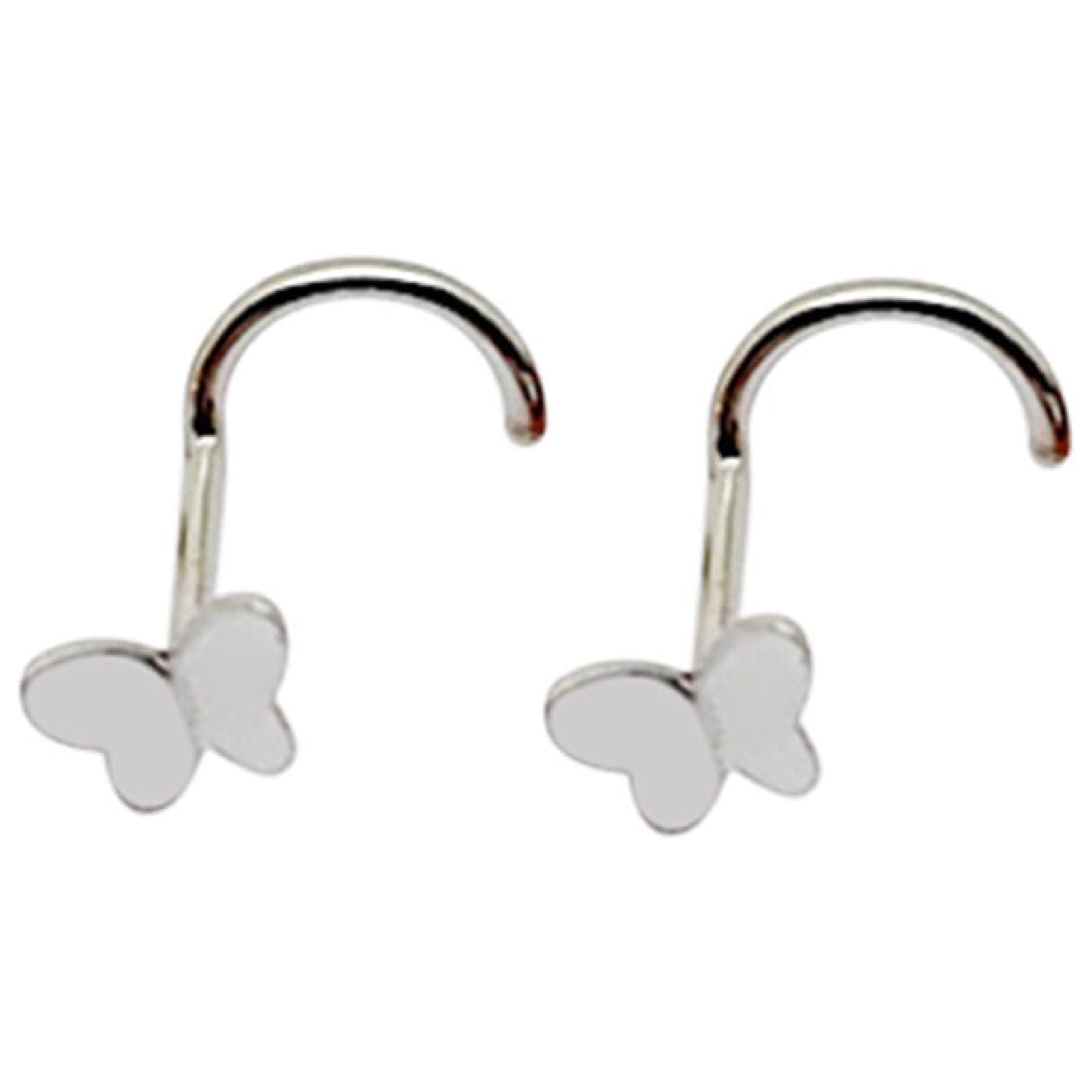 Zhuoting Non Piercing Nose Rings Smallest Nose Ring Size Piercing for