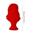 thumbnail image 1 of ZhyrZng 2025 Santa Bust Christmas Tabletop Decoration,6 Inch anta Claus Head Statue Resin Figurine,Christmas Home Decor Ornament,for Tabletop Bookshelf Bedroom Office,B, 1 of 6