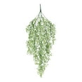 thumbnail image 1 of ZhyrZng 2pcs Artificial Hanging Plants Indoor, Vivid Fake Vines with Mini Flowers, Hanging Plants Wall Purple Faux Ferns for Wall House Indoor Outdoor Room Home Decor, 1 of 7