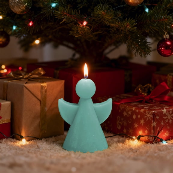 ZhyrZng 3D Scented Candle Cute Angel Shaped,Angel Scented Candle Wax Vegan Candle, Handmade Aesthetic Candlefor Table Photo Prop Birthday Gift for Trendy Bedroom Decorative