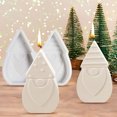 thumbnail image 1 of ZhyrZng DIY Crystal Glue Candlestick Silicone Mould, Christmas Tree Decorations Silicone Mould, Candle Silicone Mold Casting Tree with Plaster Base for Candle White, 1 of 9