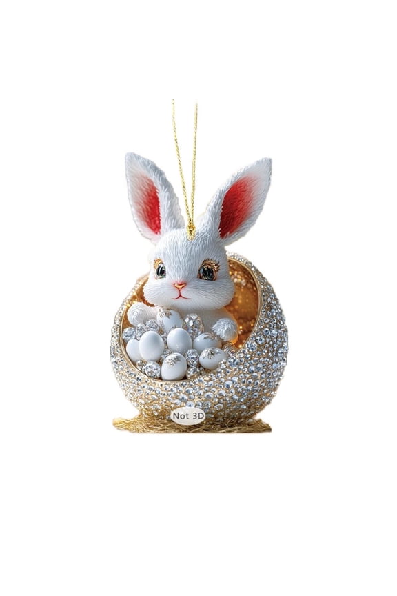 Easter Bunny Color Cute Pendant Pendant Hanging Pendant Hanging Decoration Home Decoration Hanging Ornament Festival Decoration Keychains Home Door Wall Window Decor