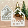 thumbnail image 1 of ZhyrZng Moulds Pouring Christmas Tree Decorations Silicone Mould Casting Houses, Christmas Decorations Moulds Pouring Moulds Moulds for Houses Moulds for Trees Set 1, 1 of 6
