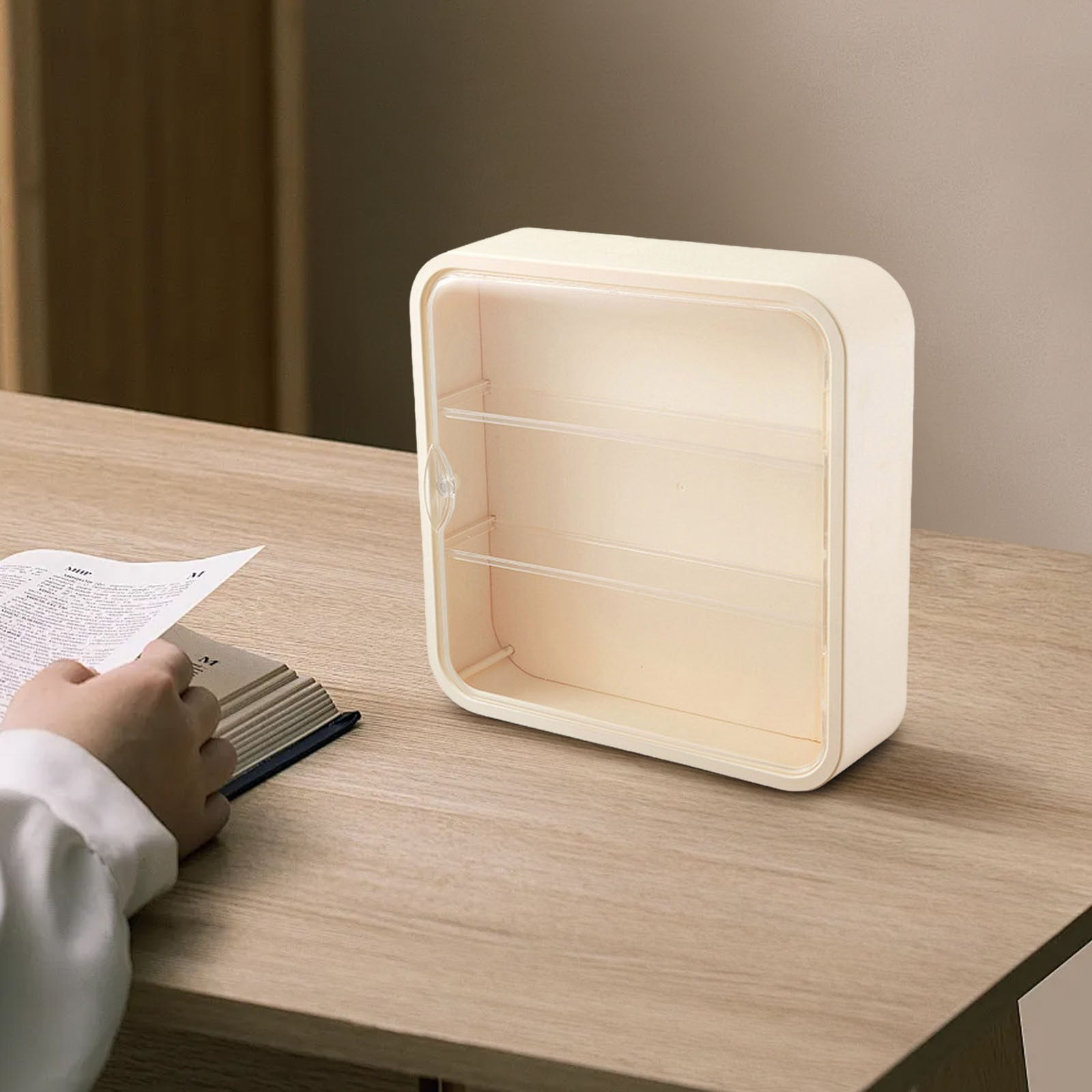 ZhyrZng Non Perforated Wall Mounted Figurine Storage Display RackNon ...