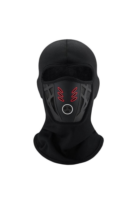 Winter Rider Warm Anti-Haze Full Face Mask,Winter Warm Full Face Mask, Windproof Soft, for Motorcycle Skiing
