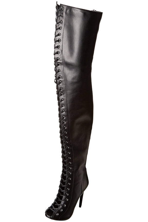 Women's Piarry Dress Boot,Black Stretch,6 M US