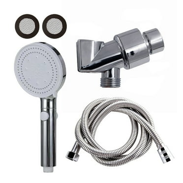 ZiSUGP Shower Head Handheld Spray Combo 2024 High Pressure Handheld Showerhead with ON/OFF Pause 3 Spray Modes Shower Wand with Shut Off Button