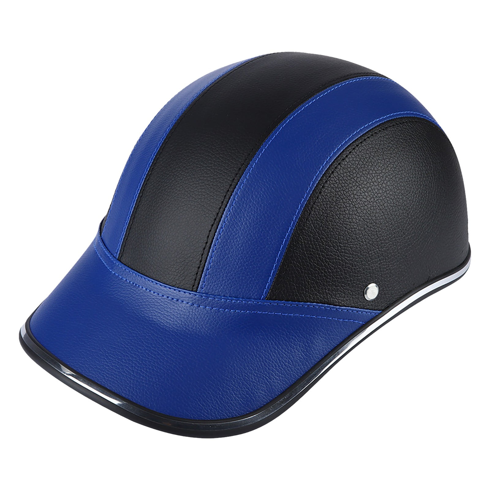 Vintage Duitse Stijl Open Face Motorhelm Retro Baseball Cap