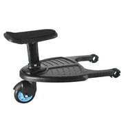 ZiSUGP Wheeled Buggy Board Pushchair Stroller Kids Safety Comfort Step Board Up To 25Kg
