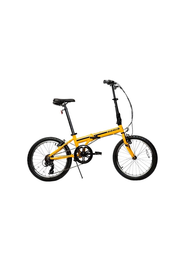 CAMPO 20" Wheel, 7-Speed Aluminum Alloy Folding Bike for all genders, Yellow