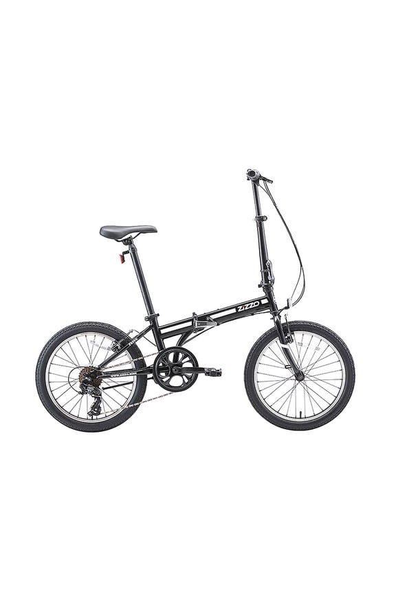 FERRO 20" Wheel, HT-Steel 7-Speed Folding Bike for all genders, Black