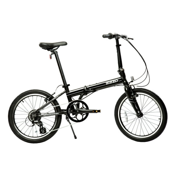 Zizzo Urbano 20" Wheel, 8-Speed Aluminum Alloy Folding Bike for All Genders, Dark Gray