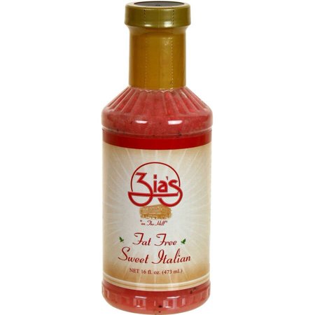 Zia's Fat Free Sweet Italian Dressing, 16 fl oz