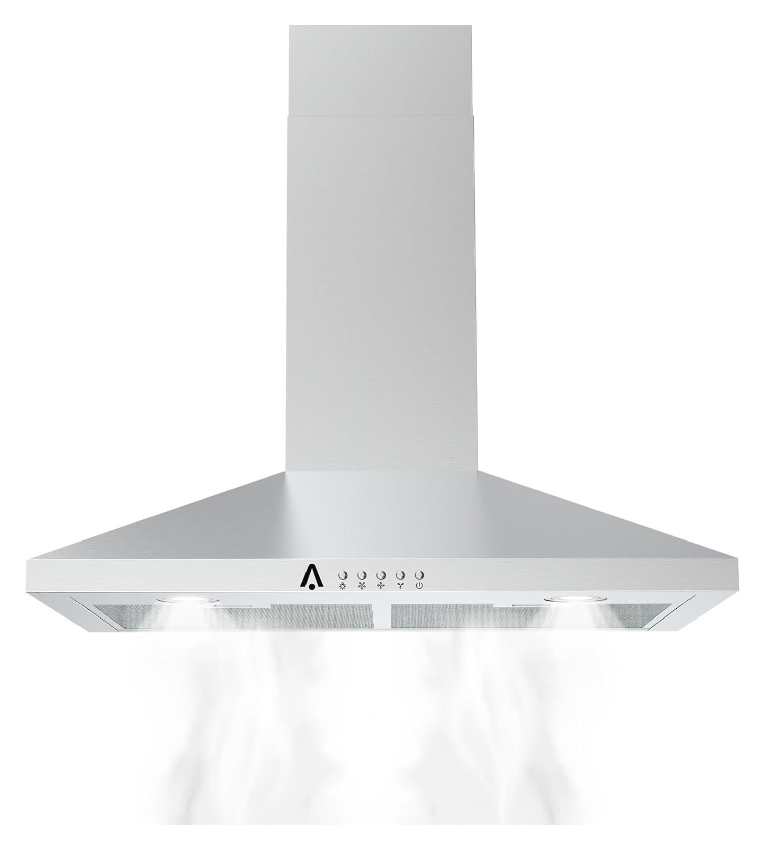 ZiaZbYinY Range Hoods 30 Inch, Ductless/Ducted Convertible Wall Mount