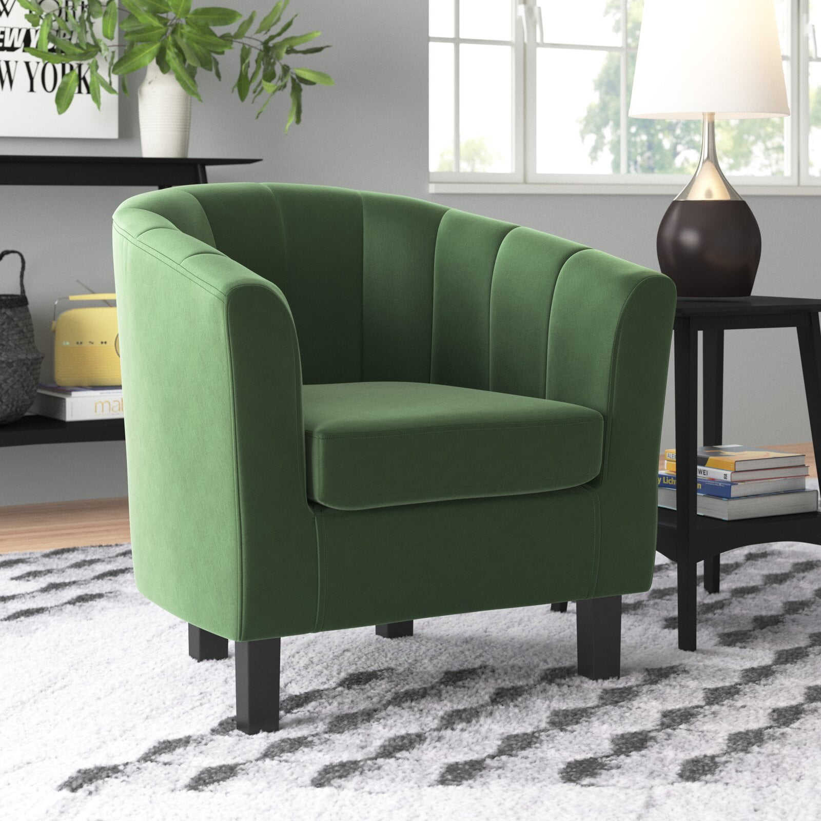 Ziaa 28 Wide Velvet Armchair 23.5 Legs 15 H Walmart
