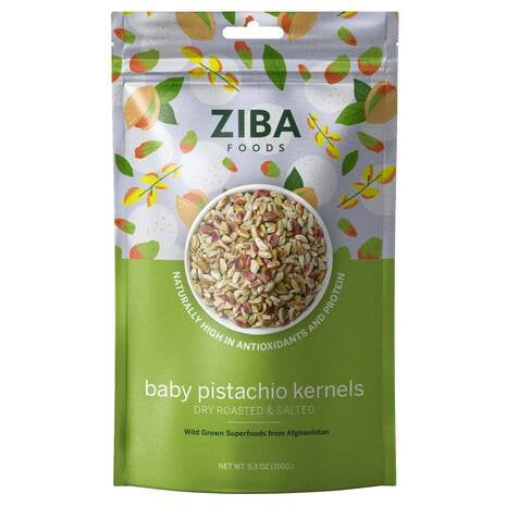 Ziba Foods Kernel Pistchio Rstd Sltd 5.3 Oz - Pack Of 6