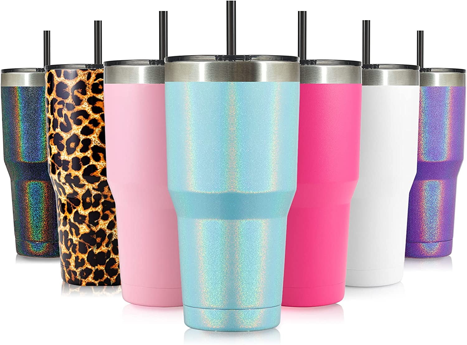 20oz/30oz Double wall Stainless steel tumbler With straw Vacuum Insulated  Travel Coffee Wine tumbler Mug thermos Tumbler