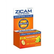 Zicam Cold Remedy Rapidmelts, Lemon-Lime with Echinacea Tablets, 25 Ea, 2 Pack