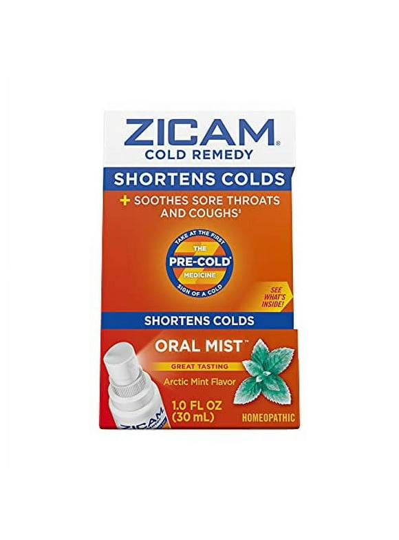 Zicam Cold Remedy Zinc Arctic Mint Oral Mist, 1 Ounce