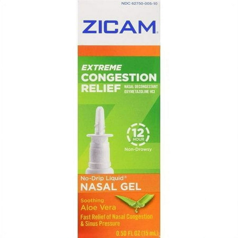 セレム　DCテンス30ml Zicam Extreme Congestion Relief Nasal Spray, Intense Sinus Relief