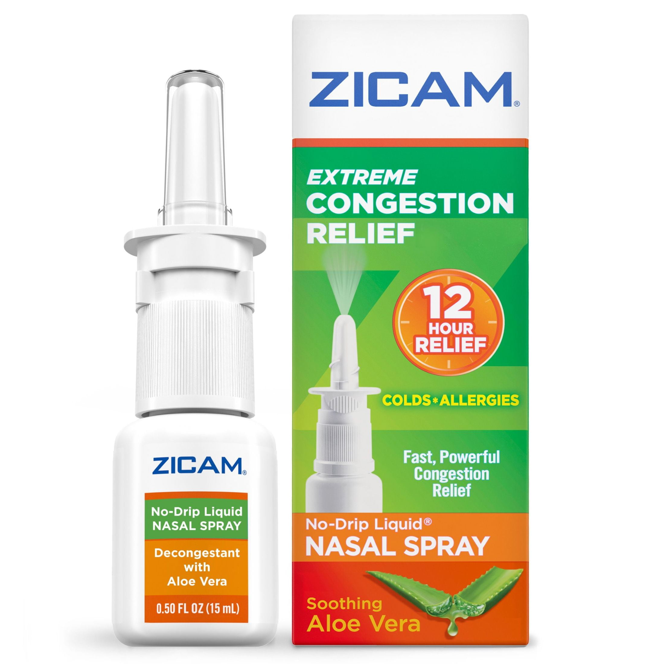Zicam Extreme Congestion Relief Nasal Spray for Nasal Congestion, 0.5 Fl Oz
