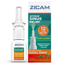 Zicam Intense Sinus Relief No-Drip Relief Nasal Spray with Cooling Menthol & Eucalyptus 0.5 oz