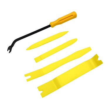 Cal-Hawk 3-Piece Car Door Panel Removal Tool Set – Trim Dash Radio Pry Bar Kit – CAPDPR3P