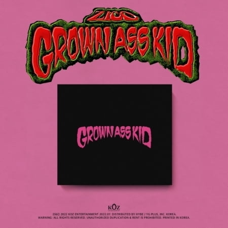 Zico - Grown Ass Kid - Jewel Case Version - incl. 16pg Booklet + Zimoticon Sticker - Music & Performance - CD