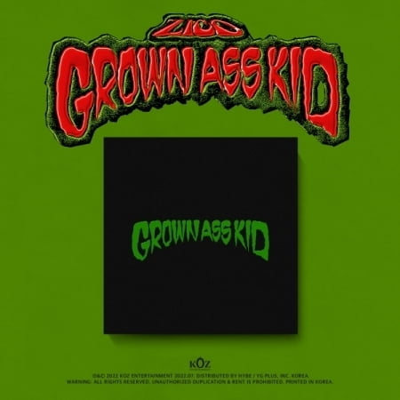 Zico - Grown Ass Kid - incl. 48pg Photo Book, Zimoticon Sticker + Poster - Music & Performance - CD