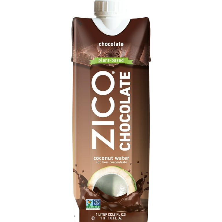 【coco】 Zico Plant-Based Chocolate Coconut Water, 1 Liter - Walmart.com