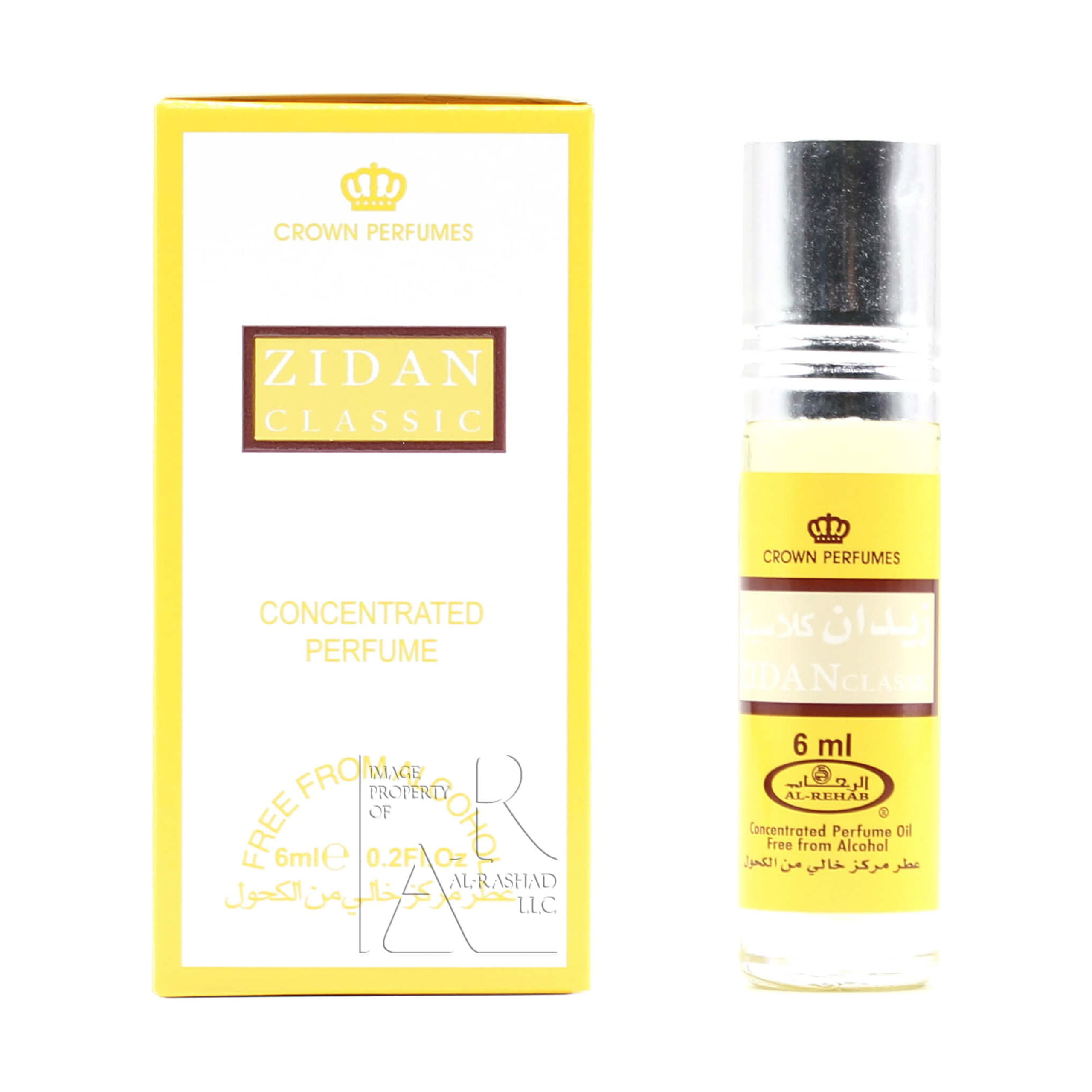 Zidan Classic 6ml oz) Perfume Oil by Al-Rehab