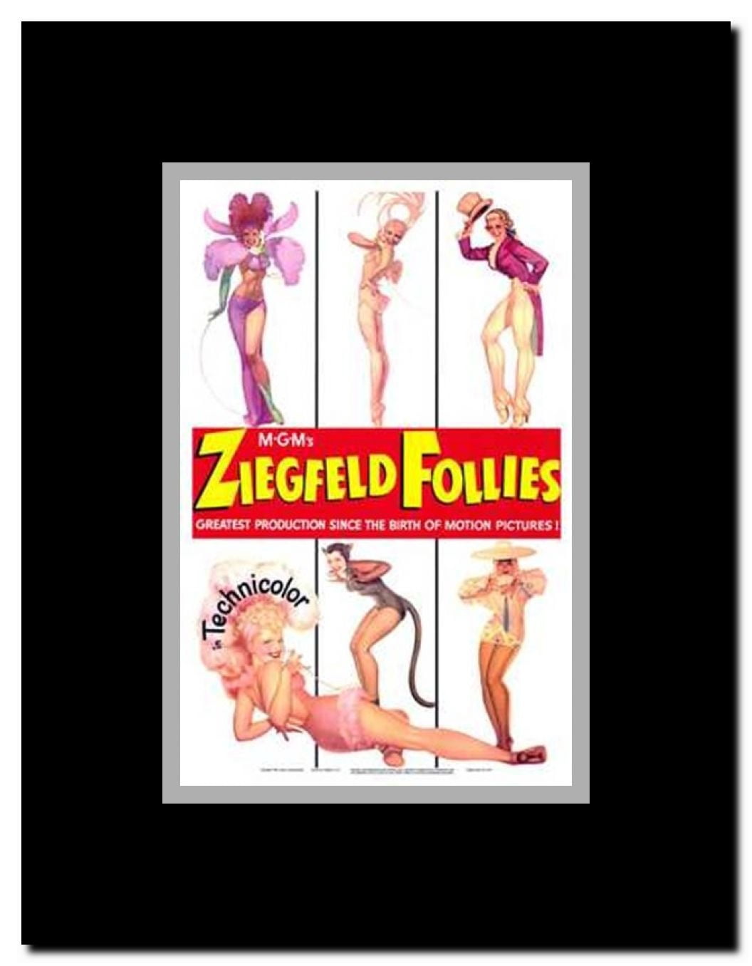 Ziegfeld Follies Framed Movie Poster